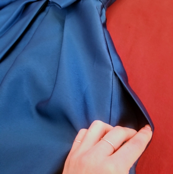 Sapphire Blue Dress - Picture 6 of 7